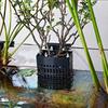 Гидропонная корзина для аквариума Держатель для водных растений в аквариуме Подвесная корзина для посадки в черепашник Декорация для аквариумов