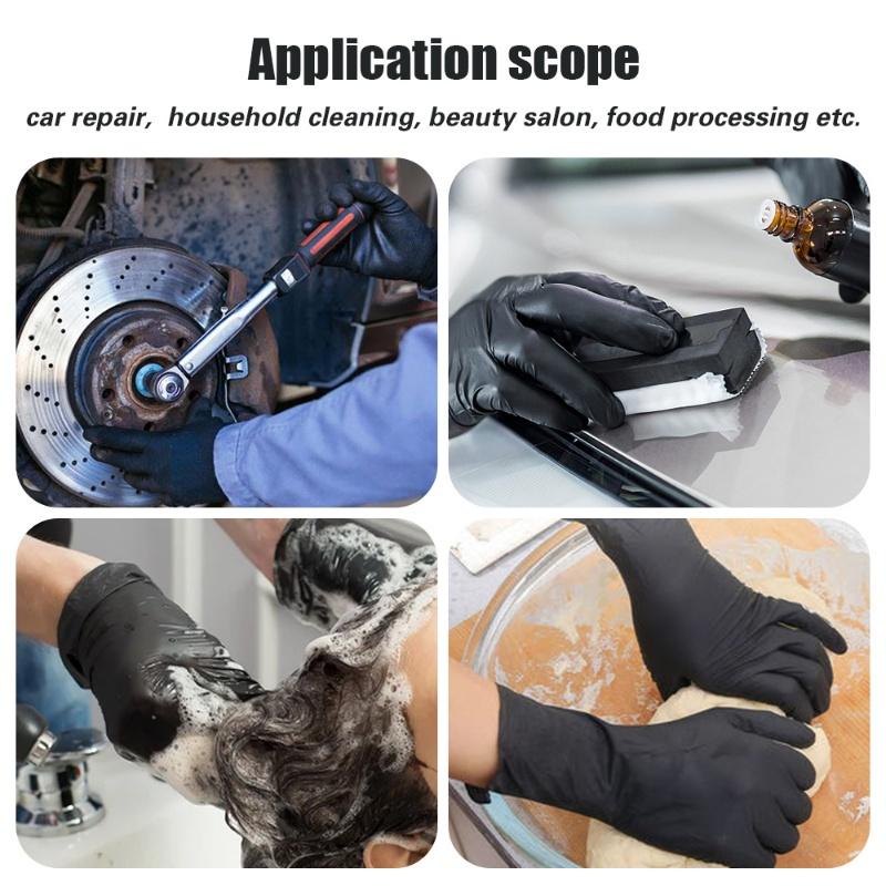 5/20PCS Disposable Nitrile Gloves Kitchen Latex Cleaning Tools Waterproof Laboratory Household Repair Cooking Glove