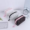 Lightweight Storage Toiletries Large Capacity Fabric Cosmetic Bag Travel Portable Storage Cartoon Pink Bow Cute Storage Bag