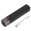 Rechargeable Super Bright Flashlight Mini USB Electric Torch with Power Bank Function for Outdoor
