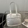 Soft Girl Transparent Ita Bag - Japanese Academy Style Crossbody with Pin Board for Dolls