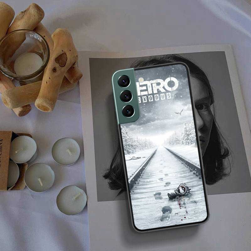 Телефон Metro 2033 для Samsung S25 Edge Galaxy S22 Ultra S21 S10 S9 Plus S20 S23 S24 FE Чехол S10E Покрытие Силиконовое Мягкое Coque Fundas