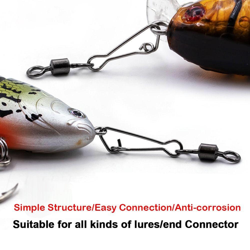 Роликовый вертлюг из нержавеющей стали, вертлюги с петлей в виде восьмерки, рыболовная снасть, новый рыболовный инструмент