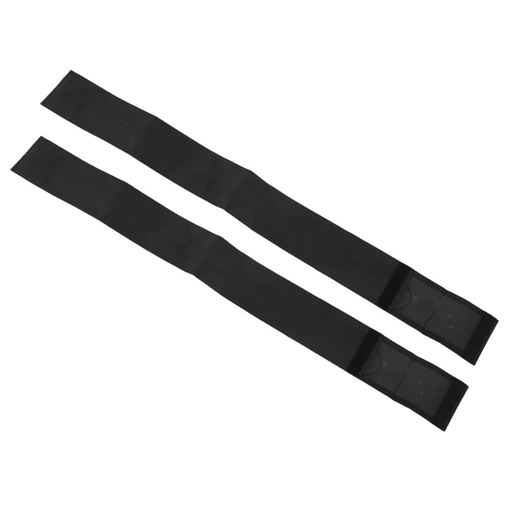 2Pcs 1/2 Type Billiard Cue Storage Bag Pool Table Stick Carrying Case with Adjustable Belt