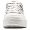 Li Ning Qingyun Soft Classic Low-Top Casual Shoes Women Sneakers White Purple AGCU388-3
