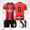 2324 Комплект домашней формы на новый сезон №. 9 Жиру №17 Лео №11 Ибра №19 Тео Футбольная форма
