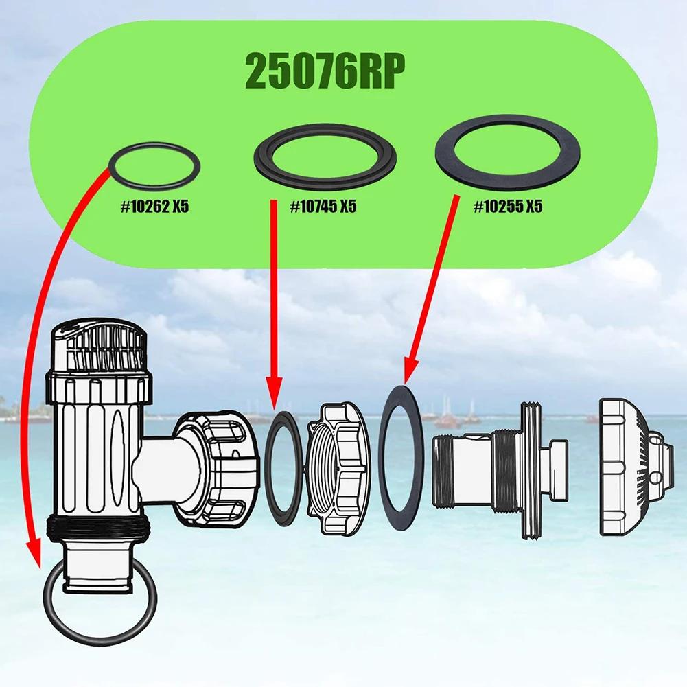 1-10Set Rubber Washer for Intex Poolnars10747/25006 O Ring Gasket Replacement Seal Rubber Gasket Swimming Pool Equipment Parts
