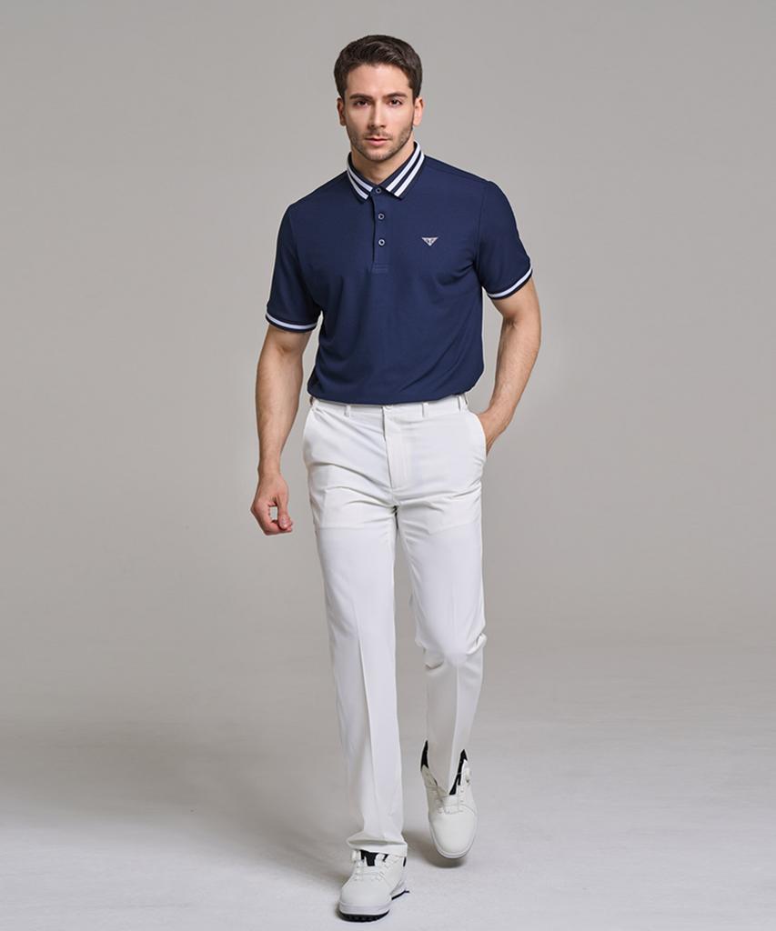 DOWNBLOW Men'S Sports Golf Wear Hidden Elastic Waist Air Slacks Pants Lax6013