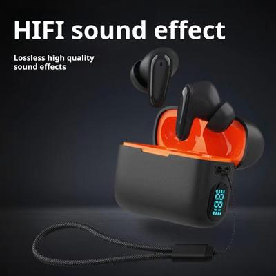 Беспроводные наушники с поддержкой Bluetooth, шумоподавлением, водонепроницаемые, сверхлегкие, перезаряжаемые, удобные наушники-вкладыши