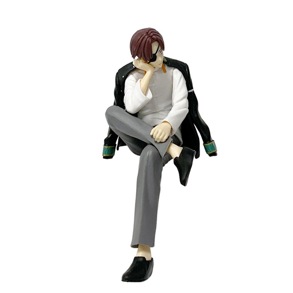 Ветрозащитный ПВХ Аниме Мерч | Фигурка-Стопор для Лапши - Стоящая Сакура Харука и Сидящий Суо Хаято | Фан-Коллекционное Издание