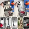 Красный зонт Эйфелева башня Для Samsung Galaxy M14 M34 M54 M33 M13 M23 M53 M15 M55 M31 M51 M20 M30s M32 M52 Чехол для телефона
