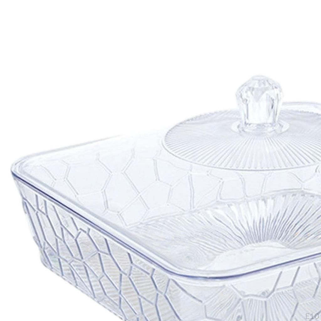 Поднос для хранения продуктов с крышкой для мероприятий и встреч