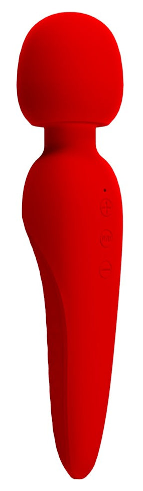 Wand Meredith 21.5cm Tête 50mm Rouge - Pretty Love - Wands Classiques