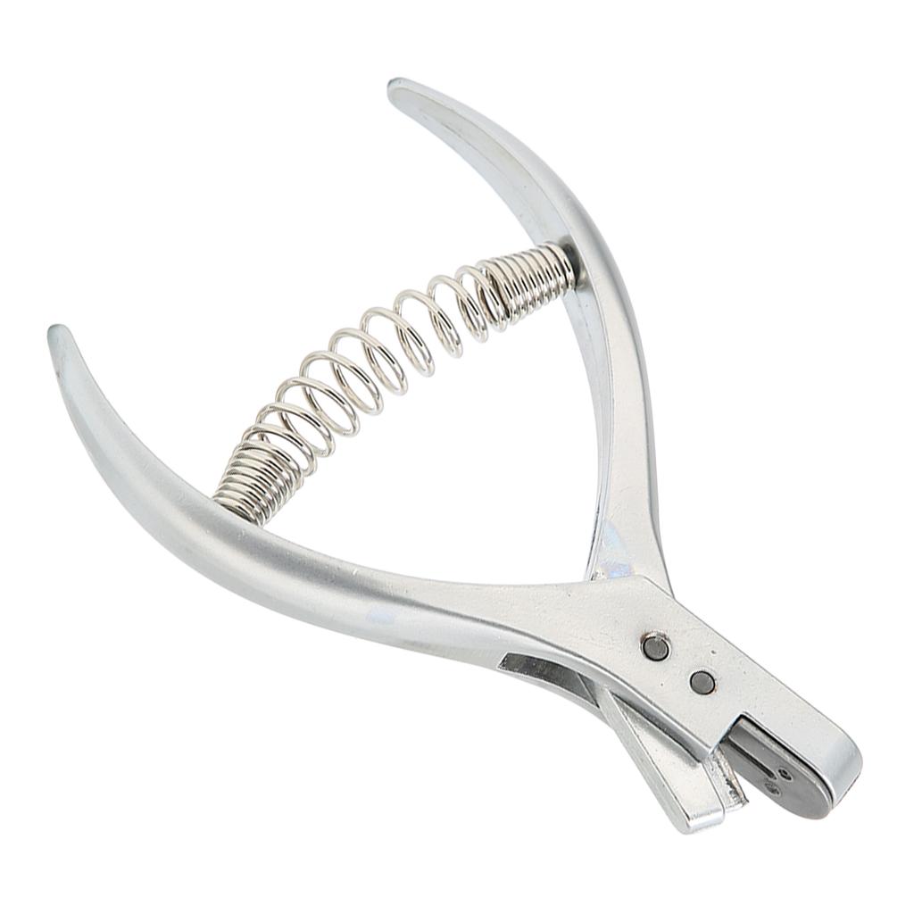 Leather Hole Punch Portable Leather Watchband Garment Sample Paper U Type Punch Incision Pliers