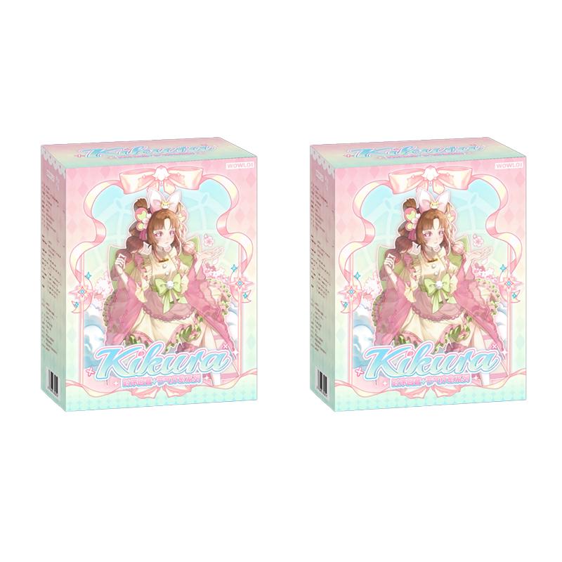 Cartoon Kikura Chronological Echo Seasonal Healing Series Blind Box 12 Point Bjd Action Figures Toys Mystery Box Surprise Gifts