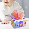 Portable Tissue Box Toy Juggling Scarves Preschool Educational Toys for Gift