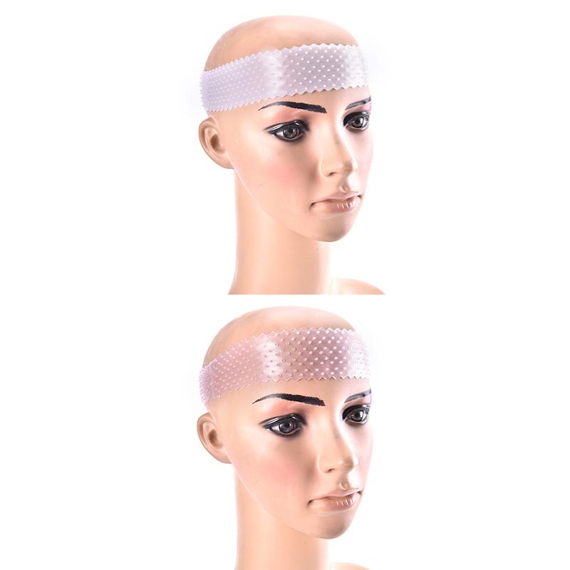 Нескользящая ручка для парика, повязка на голову, прозрачная силиконовая лента для парика, безопасный захват для парика