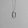 [Silver925] Oval Necklace (6885329)