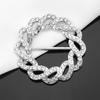 T-shirt Knotted Buckle Ring Metal Shawl Ring Clip Fashion Clothes Tighten  T-shirt