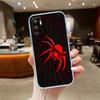 NH40 Spider Transparent Phone Case for LG K22 K30 K40 K40S K41 K42 K50 K50S K51 K51S K52 K61 K62 K71 K92 Q60 Q61 V40 V50 V60