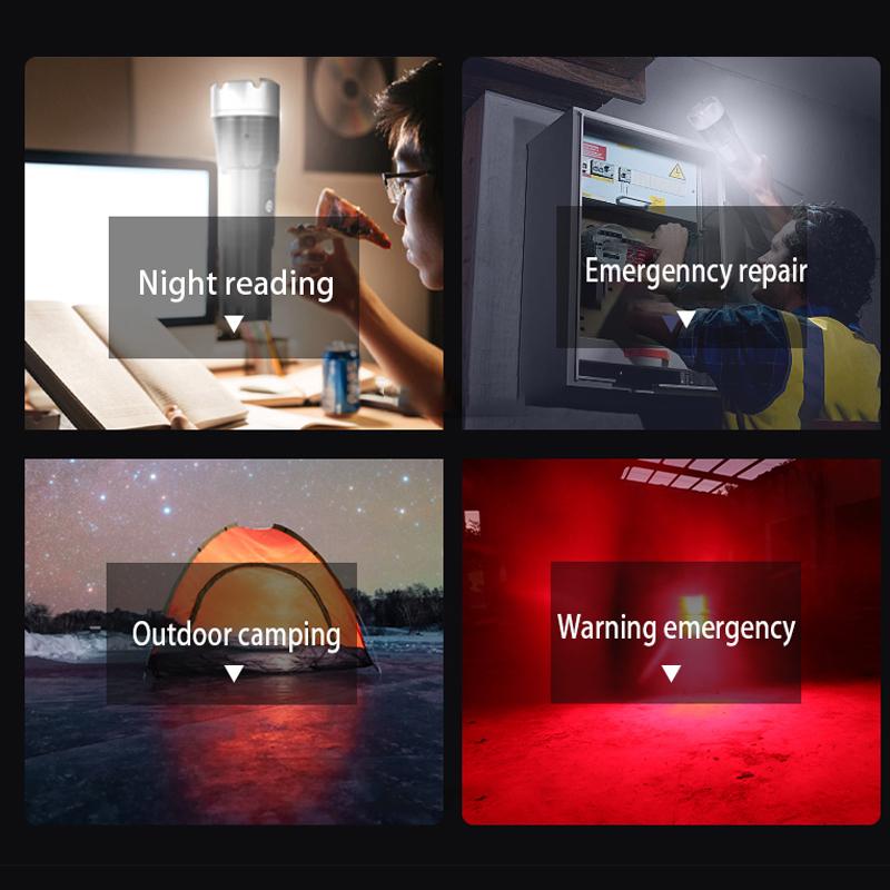 XHP160 сверхмощный фонарик, многорежимный водонепроницаемый фонарик, уличный аварийный светильник, фонарь для кемпинга, прожектор, вспышка