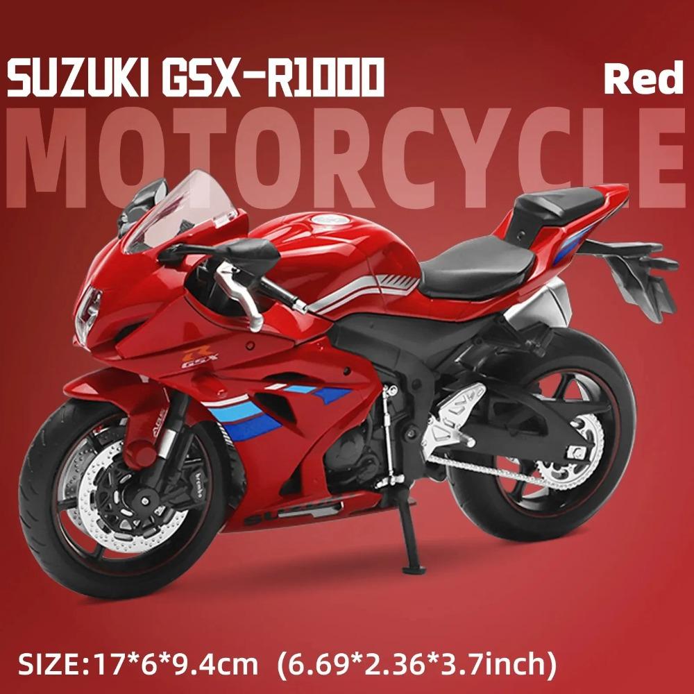 ОСО 1:12-й масштаб SUZUKI GSX1000 Литая модель мотоцикла - Реалистичный дизайн, Идеально для энтузиастов мотоциклов, Идеальный подарок для всех возрастов