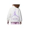 Back Logo Letter Print Stand Collar Jacket Kids Jackets White FD4988-133