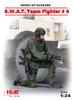 ICM Масштаб 1/24 Американский S.W.A.T. Номер члена команды. 4 Пластиковый набор 24104