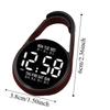 2Pcs Portable Digital Electronic Hanging Watch Luminous Pocket Watch  Pocket Style