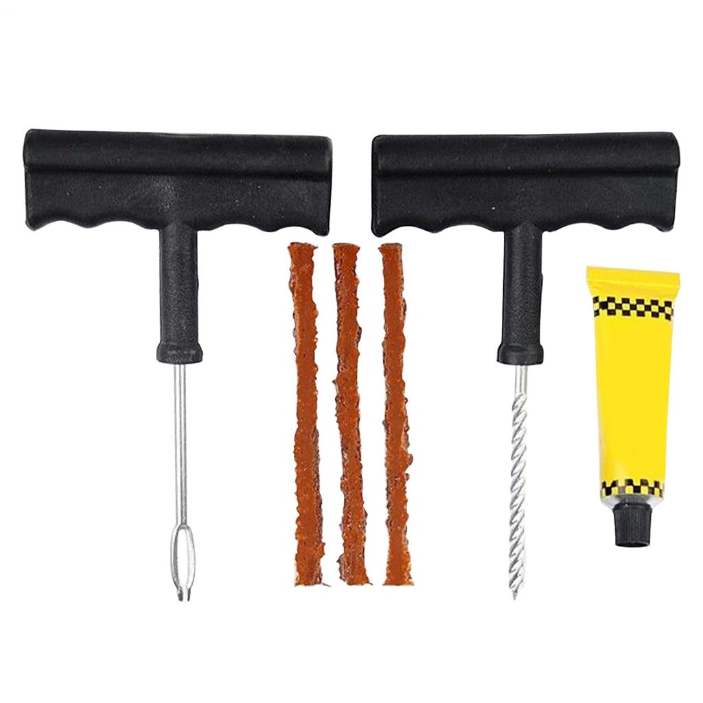 Tire Repair Kit - Puncture Repair Plug Tool, Multifunctional Compact Car Tool, Motorcycle Accessories,