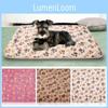 Soft Coral Fleece Dog Mat Blanket Ideal For Autumn And Winter Pet Comfort