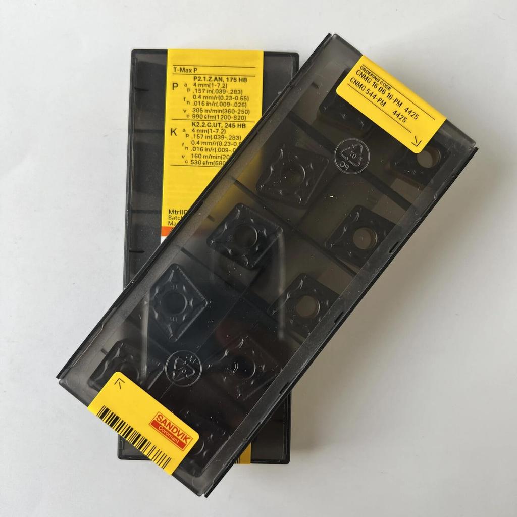 Original Sandvik / CNMG160616-PM 4425 /CNC Lathe Carbide Blade Tool 10 Pcs