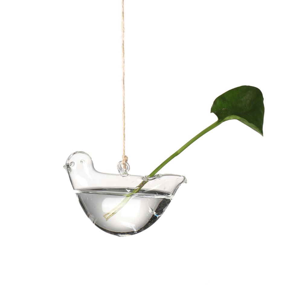 Creative Home Decoration Garden Supplies Hanging Glass Plant Pot Terrarium Container Glass Vase