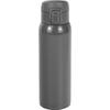 Бутылка для воды Wahei Freiz, кружка, бутылка 500 мл, серая, с вакуумной изоляцией и одним нажатием, термо/холодная RH-1675