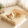Neck Protection Dog Plush Bed Soft Warm Dog Mattress Pet Sofa Bed  Four Seasons Use