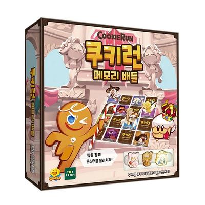 Настольная игра Gemblo Cookie Run Memory Battle, настольная игра, представляющая Корею