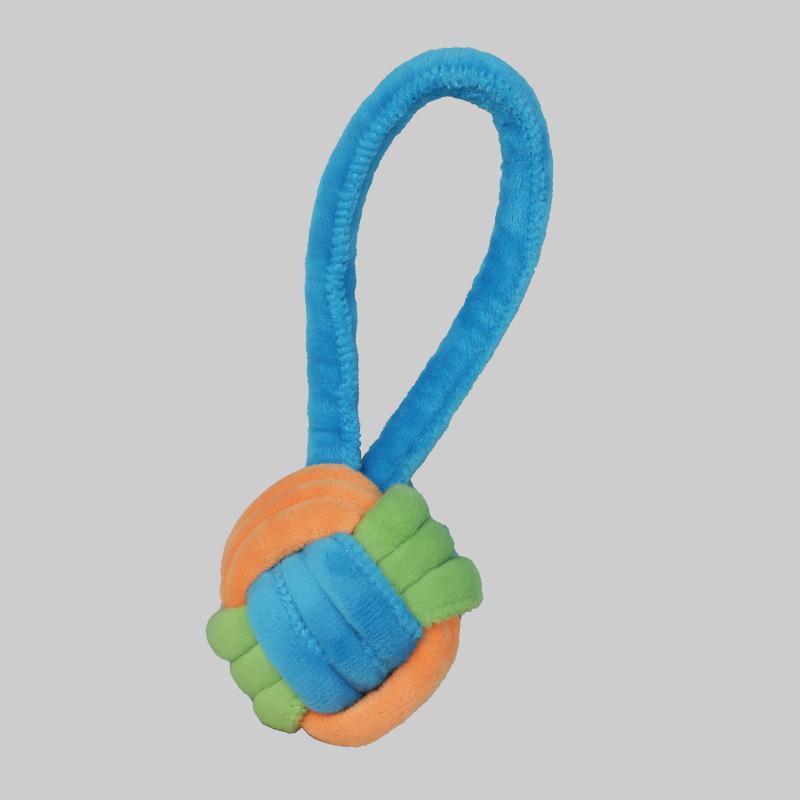 Pet Toy Cotton Rope Chew Toy Teeth Cleaning Durable Dog Toy Indestructible Interactive Toy Dog Knot Toy