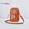 Cozy Up Cross Body Mobile Phone Bag, Women's Zero Wallet, Women's Mini Woven Bag