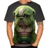 Summer Men's T-shirt Fierce Bulldog 3D Printed Cool Design Personalized Harajuku Style Boxing T-shirt Fashion Streetwear