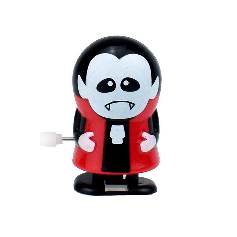 Ретро заводной металлический ходячий прыгающий тыквенный прыжок на Хэллоуин призрачный летучая мышь робот механические игрушки декор для вечеринки подарок