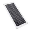 100A Solar Panels Set 40W Dual Female USB Ports IP65 Waterproof 5 In 1 Monocrystalline Silicon