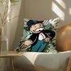 Cartoondollaraalecmonopoly Pillow Case Pillowcase, Double-Sided Printed, Sofa Cushion, Bedroom Headboard