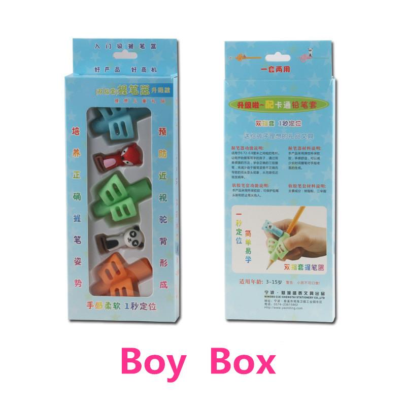 1/3 шт., детский держатель для карандашей, обучающая практика, силиконовая ручка, устройство для коррекции осанки для студентов