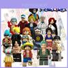 Набор из 15 пиратских строительных блоков One Piece: Чоппер, Луффи, Зоро, Робин, Фрэнки и другие!