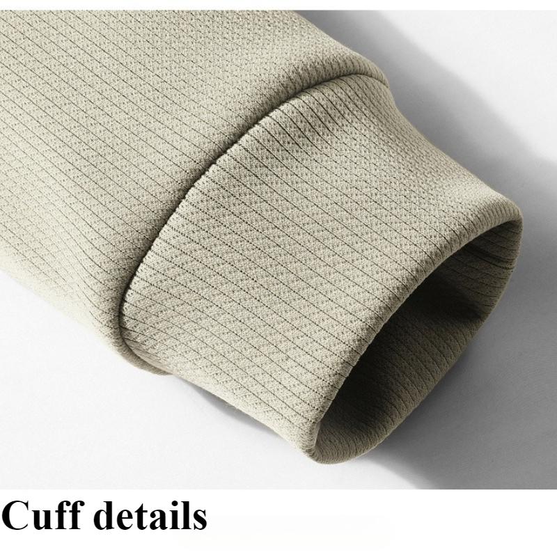 Мужской утепленный теплый модный универсальный свитер большого размера, тяжелый, из мягкой ткани, с круглым вырезом, свободный, повседневный, спортивный, с длинным рукавом