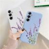 Мягкий силиконовый чехол с цветочным узором для Samsung A55 M35 S24 Xiaomi Redmi Note 13 Pro 13C iPhone Huawei Honor Realme Camera Защитный противоударный чехол
