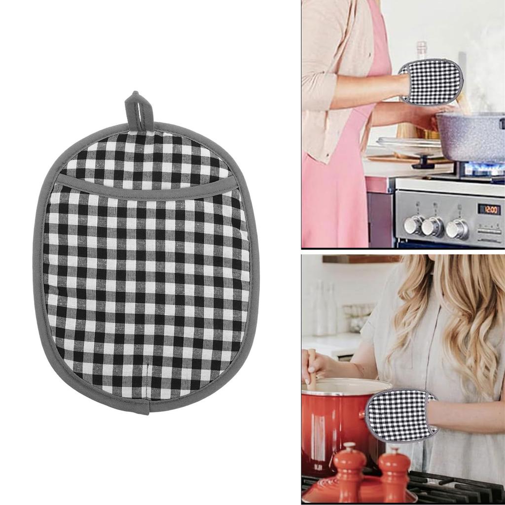 Прихватки термостойкие, подставки для кастрюль, нескользящий захват и легкая очистка, силиконовая текстура для выпечки и приготовления в духовке