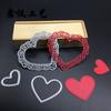 Сердце скрапбукинг ремесленные штампы штамп для скрапбукинга 3D штамп DIY изготовление карт для скрапбукинга