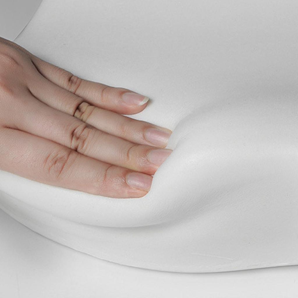 Эргономичная поддерживающая подушка для бедер и колен из пены с памятью, подушка для ног с фиксирующим ремешком для сна на боку, подушка для выравнивания позвоночника