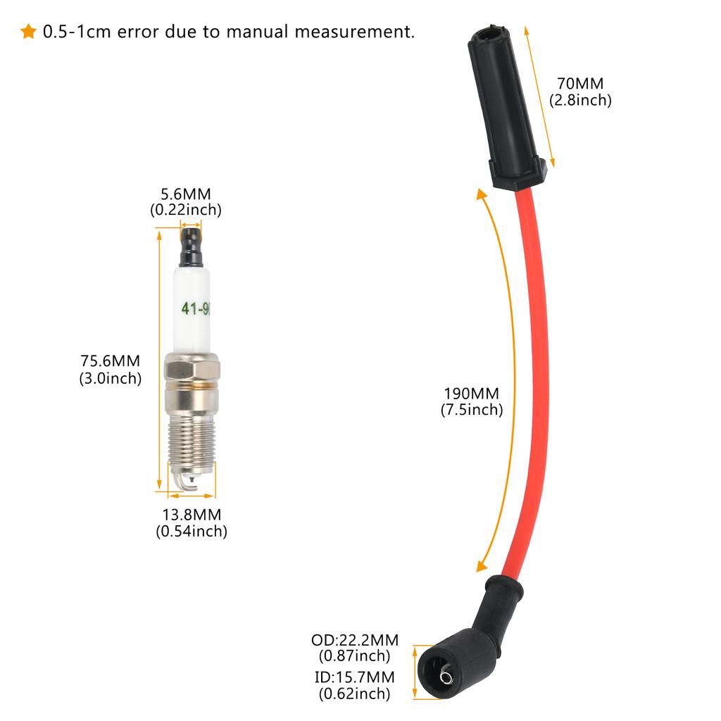 8 шт. 41-962 9748HH19299585 платиновая свеча зажигания для Chevy Silverado Escalade GMC Sierra Yukon